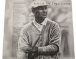 'Legends in Time' AP 9/50 Ben Hogan  Triple Crown Print - Lists 64 Career Win