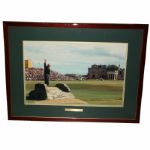 Arnold Palmer Signed Deluxe Framed St. Andrews Farewell Photo JSA COA