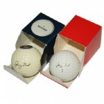 Lot of Two Jerry Ford Signature Model Golf Balls-Originates From Michigan PGA Official