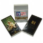 Set of GSV  Masters Champs Cards in Foil 1934-1995 & 1966-1996 plus Inaug. Pro-Set 