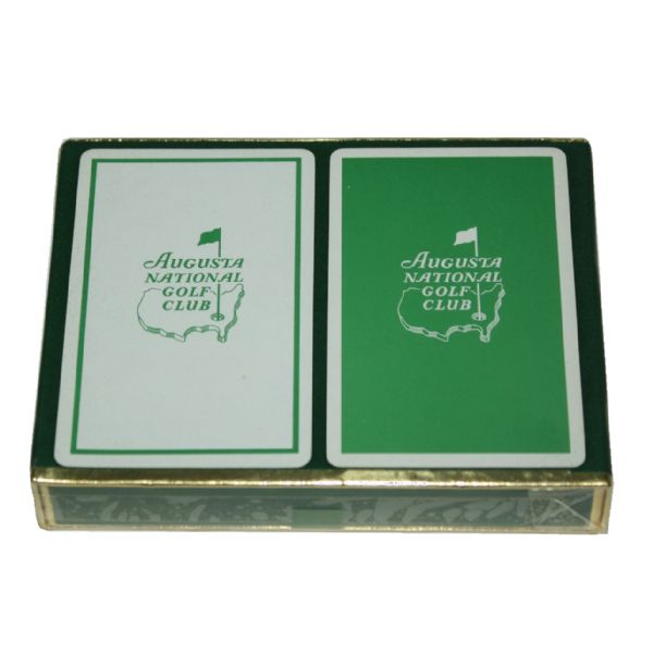 Lot Detail - Augusta National Golf Club Logoed Two Decks of Playing ...