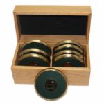 Augusta National Logo Large Coasters in Presentation Box - Set of 8-Never Offered!