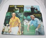 Complete Set 4 Books - The World of Golf Vol III (1975), 1973, 1974, and 1976 