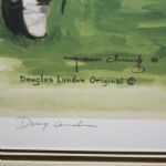 Bobby Jones Deluxe Framed Offset Lithograph 283/650-The Third Leg, Interlachen C.C.