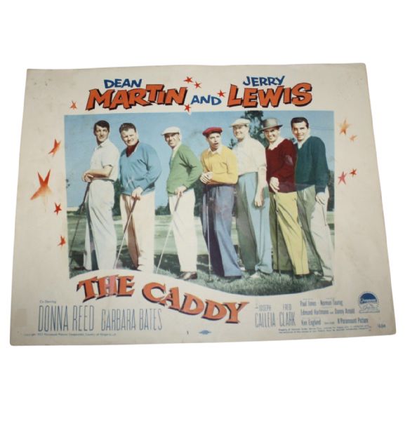 The Caddy Movie Lobby Poster with Hogan, Snead, Nelson, and others  