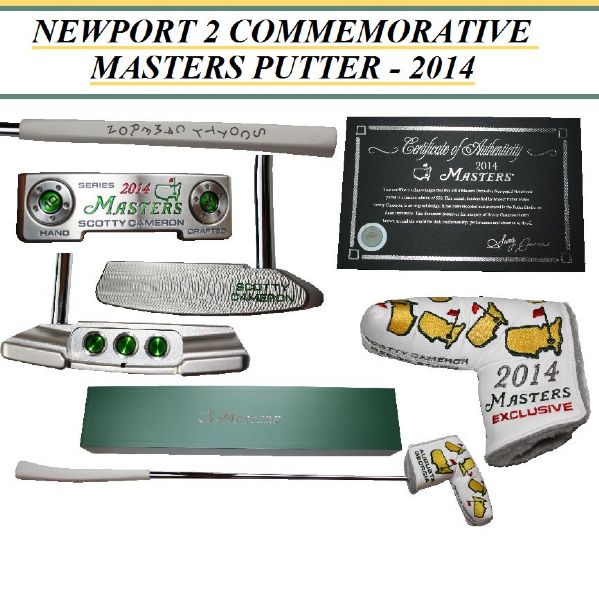 2014 Scotty Cameron Masters Newport 2 Commemorative Putter