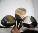 Jack Fleck's 1955 US Open Win - Match Used Hogan Fairway 3 Wood, 4 Wood & Armour Driver