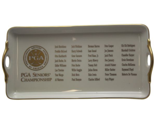  Jack Flecks PGA Senior Plate Champions Pickard China  Plate/Tray 