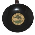 Jack Flecks Players Gift From Bing Cosby National Pro-Am-Couroc 7 3/4" Plate/Tray