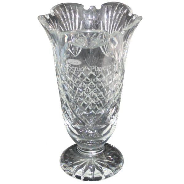 Jack Flecks 2005 Senior Players Champ. Grand Champions Waterford Crystal Vase