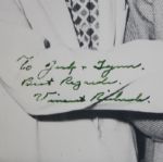 Jack Fleck and Vincent Richards(Dec-1959, HOF Tennis Player) Signed 8 x 10 Photo