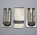 Jack Fleck's 1976 (Sterling Silver), 1978, and 1979 PGA Tour Money Clips