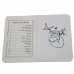 Adam Scott Signed Masters Scorecard JSA COA