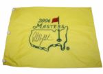 Phil Mickelson Signed Masters 2006 Embroidered Masters Flag JSA COA