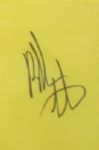 Bubba Watson Signed Masters 2012 Embroidered Flag JSA COA