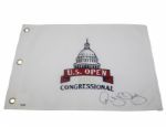 Rory McIlroy Signed 2011 US Open Embroidered Flag - Congressional JSA COA