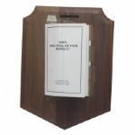 Jack Fleck's 1990 Iowa Golf Hall of Fame Induction Plaque-Only Major Winner