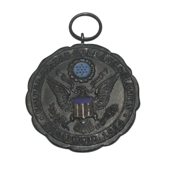 Jack Flecks U.S.G.A 1950 U.S. Open Sectional Qualifying Low Scorer Medal-Des Moines