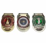 Jack Fleck Lot of Three Money Clips - Different Senior Tour Venues and Tournament