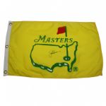 Jack Nicklaus Signed Vintage Undated Masters Flag JSA COA