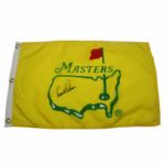 Arnold Palmer Signed Vintage Undated Masters Flag JSA COA