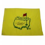 Sam Snead Signed Undated Masters Embroidered Flag with Winning Years Inscription JSA COA