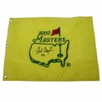 Fred Couples Signed 2000 Masters Embroidered Flag with Winning Year Inscription JSA COA