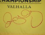 Rory McIlroy Signed 2014 PGA Championship Valhalla Flag JSA COA