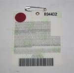Phil Mickelson Signed 2010 Masters Badge JSA COA