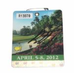 Bubba Watson Signed 2012 Masters Badge JSA COA