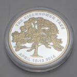 2014 Masters Commemorative Coin featuring Eisenhower Tree 157/350