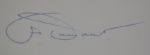 Jimmy Demaret (D-'83) Signed 3x5 Card - First 3 Time Masters Champ - JSA #Y04060
