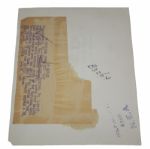 1939 Acme Original Wire Photo U.S.  Open - Byron Nelson and Ed Dudley