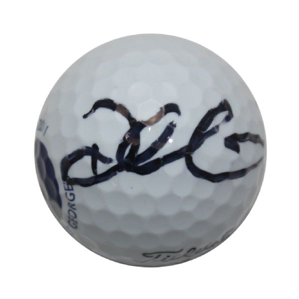 Darren Clarke Signed Royal St. George 2011 OPEN Logo Golf Ball JSA COA