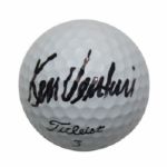 Ken Venturi Signed Golf Ball JSA COA