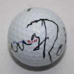 Roberto De Vicenzo Signed Royal Liverpool Logo Golf Ball JSA COA
