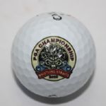 Martin Kaymer Signed 2010 PGA Championship Whistling Straits Logo Golf Ball JSA COA