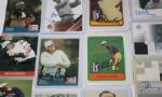 Lot of 22 Golf Cards: 15 Signed and 7 Unsigned Including Hogan and Jones JSA COA