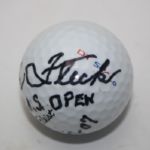 Jack Fleck Signed Golf Ball with US Open Inscription JSA COA