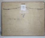 Vintage Augusta National Course Map Mounted on Wood