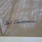 Arnold Palmer Original Singed Pencil/Chalk PGA Tour Portrait by Jack Sneiderman - Drawn in 1968