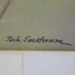 Tony Lema Original Signed Pencil/Chalk PGA Tour Portrait by Jack Sneiderman - Drawn in 1965