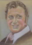 Ray Floyd Original Signed Pencil/Chalk PGA Tour Portrait by Jack Sneiderman - Drawn in 1977