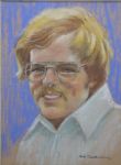 Roger Maltbie Original Signed Pencil/Chalk PGA Tour Portrait by Jack Sneiderman - Drawn in 1975