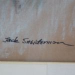 Roger Maltbie Original Signed Pencil/Chalk PGA Tour Portrait by Jack Sneiderman - Drawn in 1975
