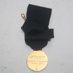 1947 Western Golf Association Open Low Amateur  14K Medal - Frank R. Stranahan