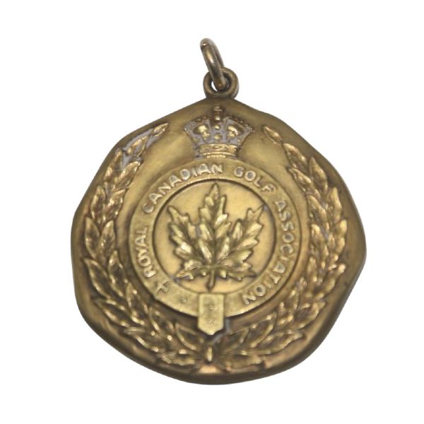 Frank Stranahan 1947 Canadian Amateur Championship Gold Medal