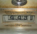 1950 Los Angeles Open Second Low Amateur Clock Trophy
