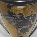 Stranahan's 1944 Piney Woods Golf Championship Winner Trophy - Glen Arven C.C.