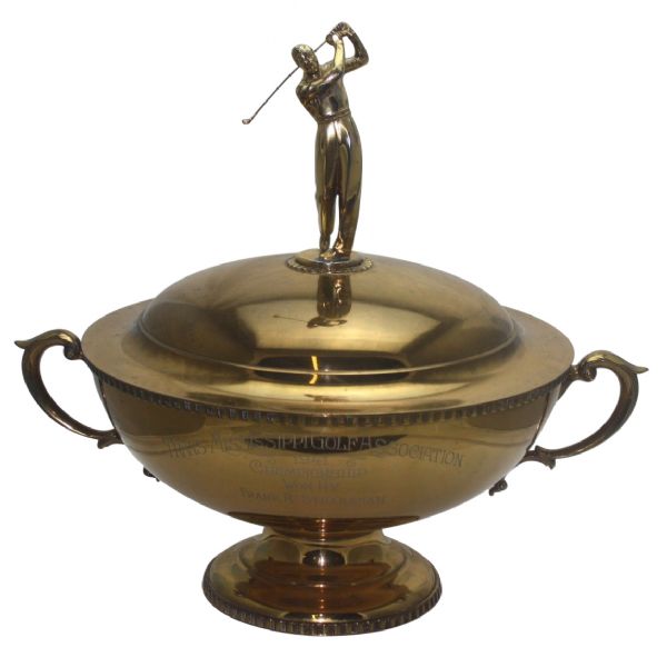 Frank Stranahans 1941 Trans-Mississippi Amateur Trophy-Premier Am. Competition 